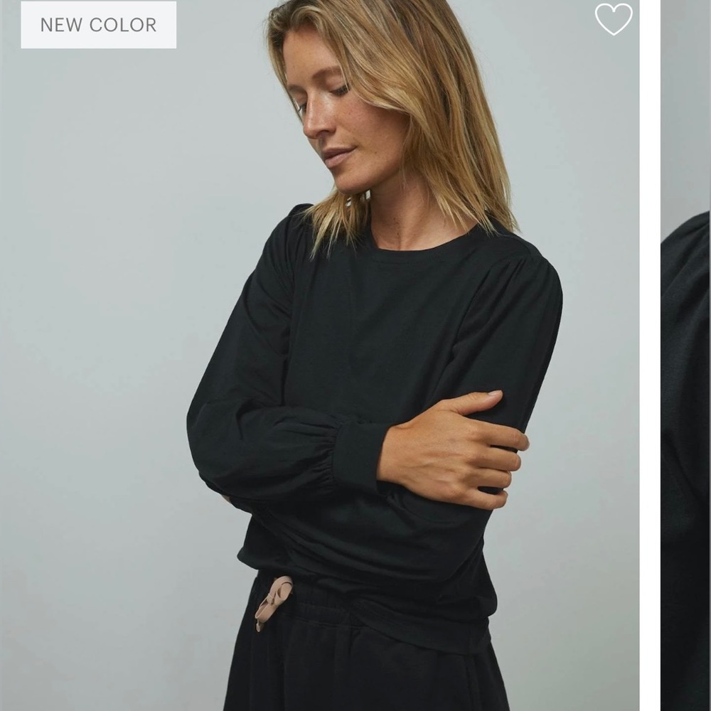 Lunya organic Pima long sleeve top